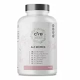 CYB Complete Your Body Multivitamin für Frauen – 365 Tabletten (1 Jahresvorrat) – Laborgeprüft – Hochwertiger Komplex aus Vitaminen & Mineralstoffen (Basis - Knochen & Immun)