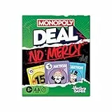 Monopoly Deal No Mercy Kartenspiel - Die Monopoly Deal Edition ohne Erbarmen - Unterhaltsame Familienspiele für Kinder, Jugendliche und Erwachsene - 2-5 Spieler - Ab 8 Jahren - Deutsche Version