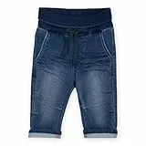 Sigikid Baby - Jungen Sweat Denim Mit Sigikid-klecks, Größe 062 098 Jeans, Dunkelblau, 68 EU