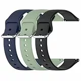 Chofit Ersatz-Uhrenarmbänder, kompatibel mit DDXCAW P2/AcclaFit P5, weiches Sport-Silikon-Armband für P5/P2 Smartwatch, 3 Stück, Einheitsgröße, Silikon, Kein Edelstein