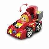Vtech TUT TUT Baby Flitzer - Turbo-Rennwagen – Spielzeugauto mit Musik, leuchtender Gesichtstaste und spannenden Geräuschen – Für Kinder von 1-5 Jahren