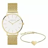Liebeskind Berlin Set aus Armbanduhr und Armband LS-0103-MQB IP gold
