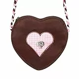 Boland 54288 - Umhänge-Tasche Volksfest, Größe 23 x 23 cm, mit Reißverschluss und Schulterriemen, Beutel, Bayerin, Tracht, Dirndl, Kostüm, Karneval, Mottoparty
