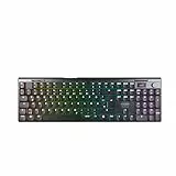 Cherry XTRFY MX 10.1 Wireless, Mechanische Low-Profile Gaming-Tastatur, Deutsches Layout (QWERTZ), Multi-Device-Keyboard, MX LP 2.0 RED Switches, Schwarz