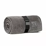s.Oliver Kuschelsoft Decke 150x200 cm - flauschig, warm & waschbar, Kuscheldecke Taupe Uni
