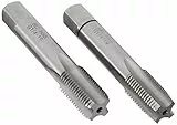 Bohrcraft Handgewindebohrer DIN 5157 G HSS-G, Whitworth-Rohr 1/4 Zoll x 19, 2-teilig in Unibox, 1 Stück, 41021100014