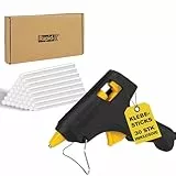 Rapid Hobby Heißklebepistole mit 30 universal Klebesticks, 7 mm Klebepistole für DIY, Reparaturen und Basteln, 100 g Klebeleistung pro Stunde, 10 Minuten Aufheizzeit