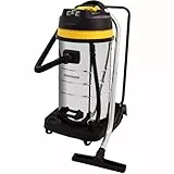 Syntrox Germany 3900 Watt 100 Liter Staubsauger Edelstahl Industriesauger Nass und Trockensauger