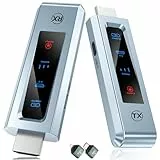 Wireless HDMI Transmitter and Receiver, 98 FT/30M Stabile Verbindung, 2,4G/5G tragbarer HDMI Wireless mit LED-Bildschirm, Plug & Play für Streaming Video Audio File von, Laptop, PC zu HDTV, Projektor.