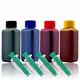 400ml Nachfülltinte Druckertinte Refillset für Canon-Druckerpatrone PG-540 PG-540XL CL-541 CL-541XL