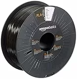 Amazon Basics 3D-Drucker-Filament aus PLA-Kunststoff, 1.75 mm, Schwarz, 1 Spool