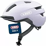 ABUS Fahrradhelm Purl-Y – geeignet für E-Bike und S-Pedelec – stylisher NTA-Schutzhelm für Erwachsene und Jugendliche – Lavendel (Light Lavender), Größe M