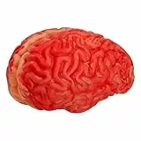 W WIDMANN MILANO Party Fashion - Partydekoration Blutiges Gehirn, Kunstblut, Horror Deko, Accessoires für Halloween