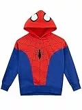 Marvel Kapuzenpullover | Spiderman Kapuzenpullover Kinder | Hoodies Für Jungs Rot 110