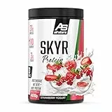 All Stars SKYR Protein-Pulver 400g I Whey-Protein-Konzentrat + isländisches SKYR Eiweiß-Pulver I Low-Fat & Low-Sugar Protein-Powder I cremiger Protein-Shake mit Strawberry Yoghurt-Flavour
