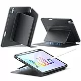 ESR Hülle für iPad 11. Generation, iPad (A16) 11./10. Gen Hülle (2025/2022), Vertikale Standfunktion, Mehrere Betrachtungswinkel, Ultrastabile Hülle mit Stifthalter, Flip Serie, Schwarz