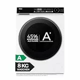 Haier Frontlader Waschmaschine 8kg I G7 Serie I A -45%, 1.400 U/Min., AI Power DD Motor, Smart AI, Expressprogramm, Aquastop, Hygiene-Technologien, Wi-Fi I HW80-B14667TU1