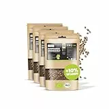 SANUUS Bio Hanfsamen ungeschält geröstet 4x750g - Naturland geröstete Hanfsamen ungeschält Bio aus Nutzhanf - Superfood Hanf Samen aus Deutschland für Porridge, Müsli, Bowls, Salat, Backen