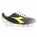 Diadora Herren Pichichi 6 Mg14 Fussballschuh, Schwarz Gelb Fluo Dd White, 42 EU