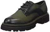BAGATT Damen Enna Halbschuh, Dark Green/Black, 41 EU