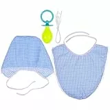 Amosfun Lustiges Set für Erwachsene, Cosplay, Baby, Schnuller, Lätzchen, Mütze, Halloween, Kostüm, Party, Requisiten, Baby, Kinder, Zubehör-Set, 3-teilig