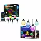 Govee Bodenleuchten Außenbereich und Lichterkette Außen Bundle
