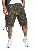 Brandit Savage Vintage Shorts, Farbe: Woodland, Größe: XL