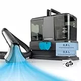 CLEANmaxx Polster- & Teppichreiniger Kompakt | 3-in-1 Waschsauger Gerät mit Doppeltank-System & Easy-Fill | Auch als Dampfreiniger, nass Trockensauger und Fleckenreiniger verwendbar