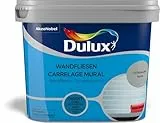 Dulux Fresh up Wandfliesenfarbe Satin, Frische Farbe für Ihr Bad, Titanium, 750 ml