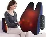 Nackenmassagegerät mit Wärme, Shiatsu Massagegerät Rückenmassagegerät mit 3D Massage, Elektrische Massagekissen für Nacken, Rücken, Schulter, Körper Entspannung, Geschenke für Männer Frauen