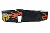 Olata Kinder 1-6 Jahre Elastischer Gürtel mit Muster, voll einstellbar mit Klettband. Schnelles Auto