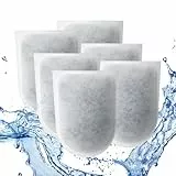 Yoolight 6 Stück Filterpads für Tetra EasyCrystal Filter Pack C600, Filterpads für Tetra EasyCrystal Innenfilter Filtermaterial mit Aktivkohle ﻿