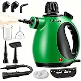 KLONA Handdampfreiniger, Dampfreiniger für Zuhause, Mehrzweck-Dampfreiniger mit 10 Zubehörteilen für Teppiche, Vorhänge, Sofas, Küche, Badezimmer und mehr