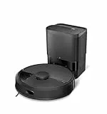iRobot Roomba 105 Combo + AutoEmpty Dock - Automatische Entleerung für bis zu 75 Tage - Saugen + Wischen - Clearview LiDAR- 7000Pa - 120 mins - SmartScrub - Umfährt Hinderniss - App - Schwarz