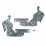 Türscharnier rechts links Set Spülmaschine Geschirrspüler Original Whirlpool Bauknecht 481231018966 auch Ignis KitchenAid Indesit Hotpoint C00327344 für gsip gsxk gsx gsxp gsih adl kdfx adg