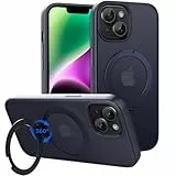 CACOE für iPhone 13/14 Hülle mit Kameraschutz, Kompatibel mit MagSafe, Stoßfeste Kratzfeste Magnetische Rückseite Handyhülle für iPhone 13/14 Hülle