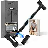 NEOLYMP Klimmzugstange Türrahmen ohne Schrauben – Pull Up Bar bis 200 kg – Verstellbare Reckstange Indoor 73–92 cm – Sicherer Halt – Gepolsterte Griffe & Anti-Rutsch-System (Klimmzugstange Teleskop)