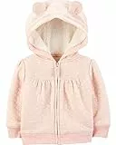 Simple Joys by Carter's Kapuzenjacke, für Babys, Sherpa-Futter, Mädchen ,rose ,US NB (EU 56-62)