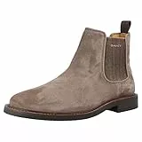 GANT FOOTWEAR Herren ST Akron Chelsea-Stiefel, Taupe, 41 EU