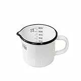 Karl Krüger 4101 Milchtopf, Stahl, 10cm, Weiß