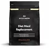 Protein Works - Diet Meal Replacement, Vollständige Mahlzeit, Diät Abnehmshake, Immunitätsfördernd, 14 Mahlzeiten, Chocolate Silk, 1kg