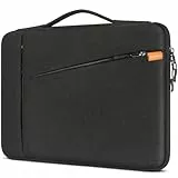DOMISO 17,3 Zoll Laptop Hülle Notebook Tasche Wasserdicht Notebooktasche Stoßfestes Schutzhülle für HP, Dell, Asus Notebook,Schwarz