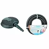 Oase 57177 Aquamax Satellite & schwarz Spiralschlauch 1 1/2%22, 5 m