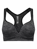 ONLY Play Damen Onpmartine Seamless Sports Bra Opus Sport-BH,,per pack Schwarz (Black Detail:MELANGE),Not Applicable(Herstellergröße:S)