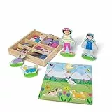Melissa & Doug - Magnetisches Anziehpuppenset für gute Freunde