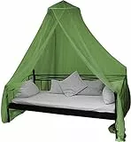normani Mobiles Moskitonetz - Insektenschutz für In- und Outdoor - für Einzel- und Doppelbetten Farbe Olive