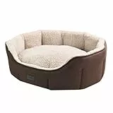Nobby Komfort Bett oval LICA braun 65 x 57 x 22 cm