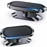 Coolpow Handyhalterung Auto Magnet【2 Stück】 Handy Halterung Auto Magnet【Ganzmetall】 Universal Magnetische Handyhalter Auto für Armaturenbrett【360°】 KFZ Handyhalterung für Samsung iPhone Alle Telefon