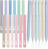 COZCLAM 18 Textmarker Pastell Set, 12 Stifte Aesthetic Bible Highlighter und 6 Fineliner-Stiften, Pastell Textmarker Bibel Zubehör für Journal, Bibel, Büro, Schulbedarf
