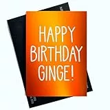 Peachy Antics Lustige Geburtstagskarten Happy Birthday Ginger Karte Witz Lachen Spaß Neuheit SP64
